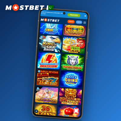 Slot reel tile showing 250 free spins available on deposit at Mostbet casino