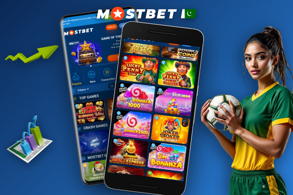 Smartphone displaying the Mostbet casino login screen with phone number and password fields