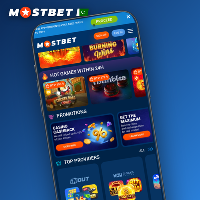 Stylised slot reels with fruit and gem symbols mid-spin at Mostbet casino
