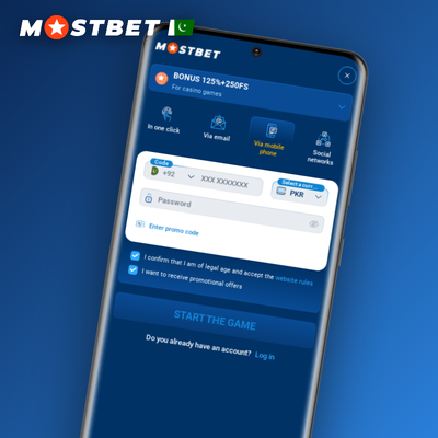 Mostbet create account by email with verified envelope icon and password field