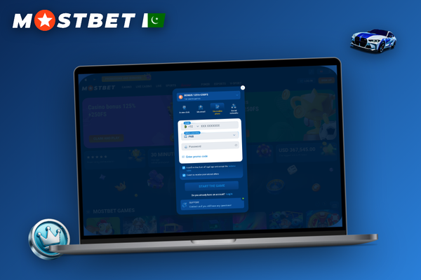 Mostbet verification two-factor authentication code on smartphone next to login screen